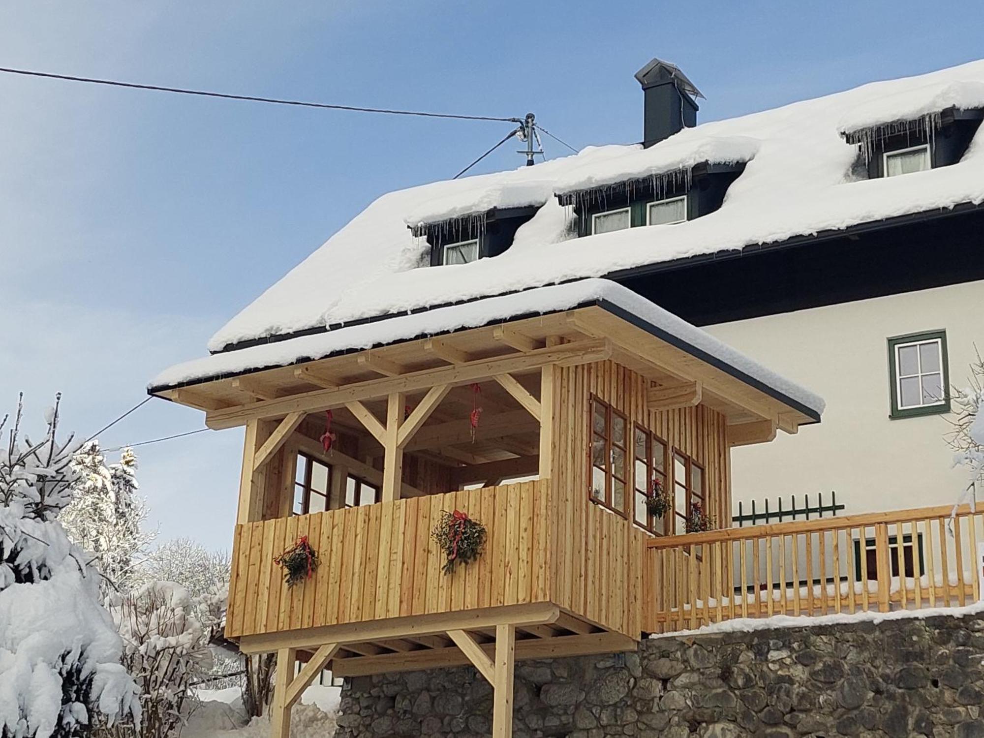 Appartamento Haus Enzian Hinterstoder Esterno foto