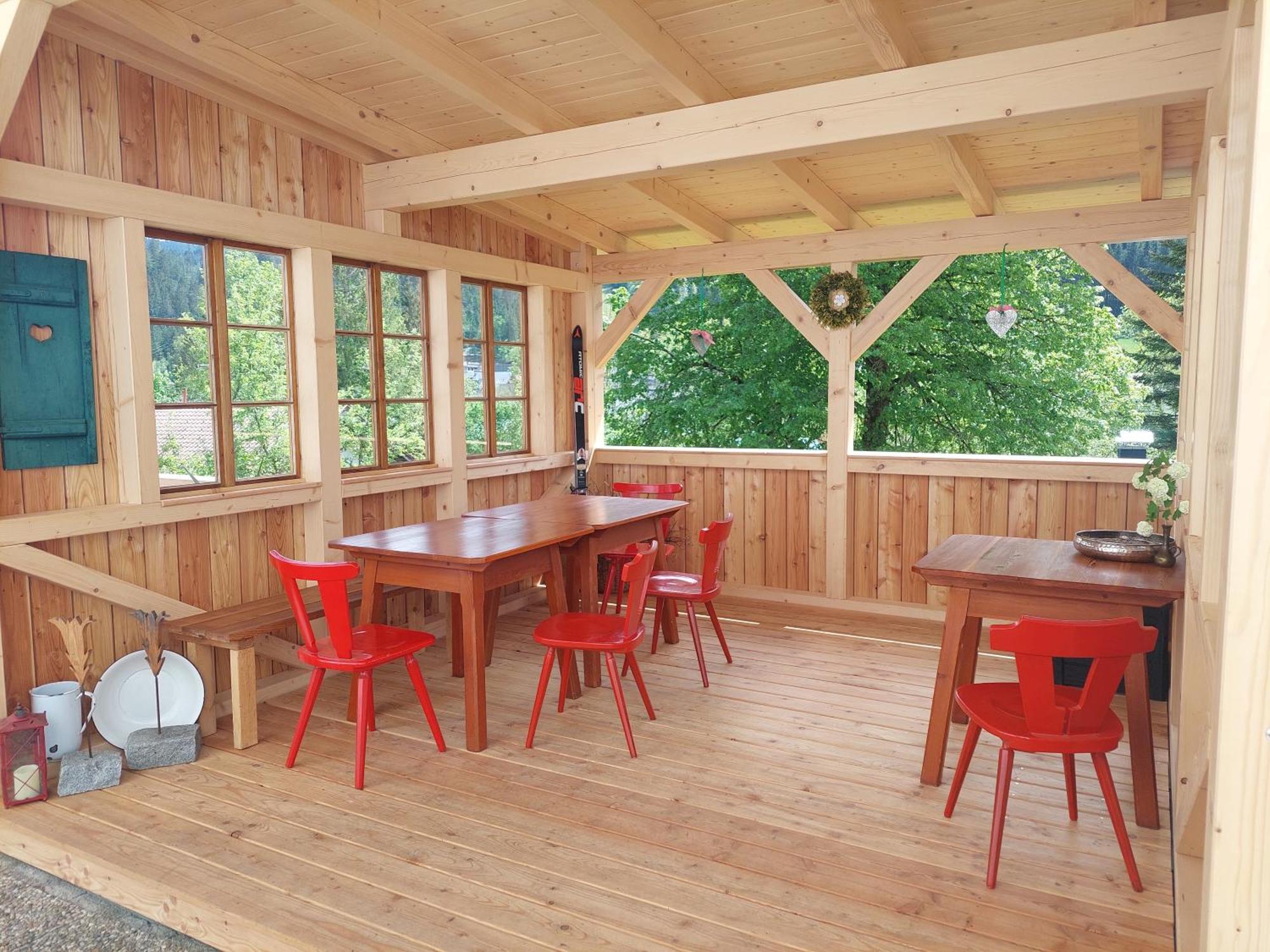 Appartamento Haus Enzian Hinterstoder Esterno foto